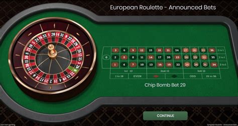 European Roulette Annouced Bets Slot Grátis